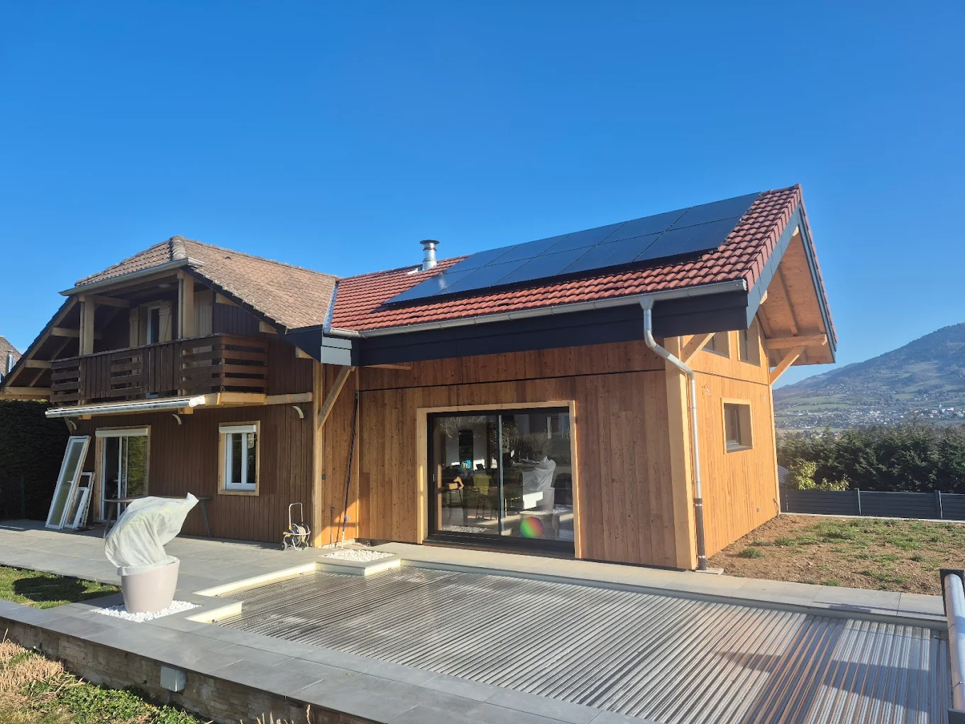 Chalet ossature bois