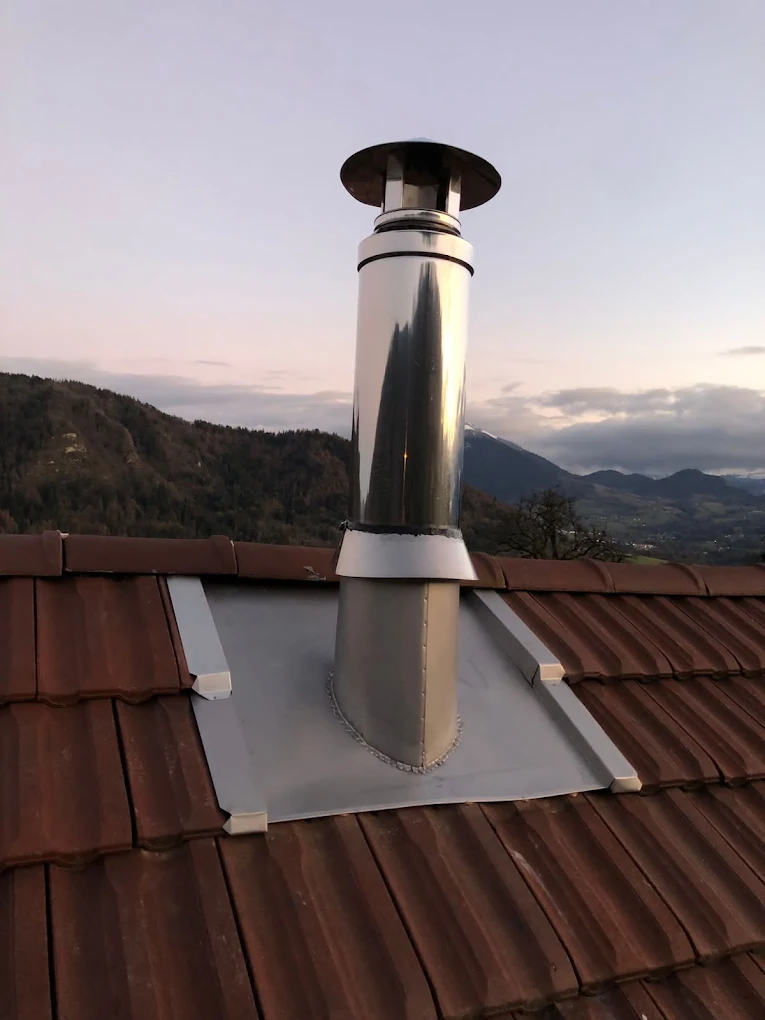 Cheminée inox sur-mesure