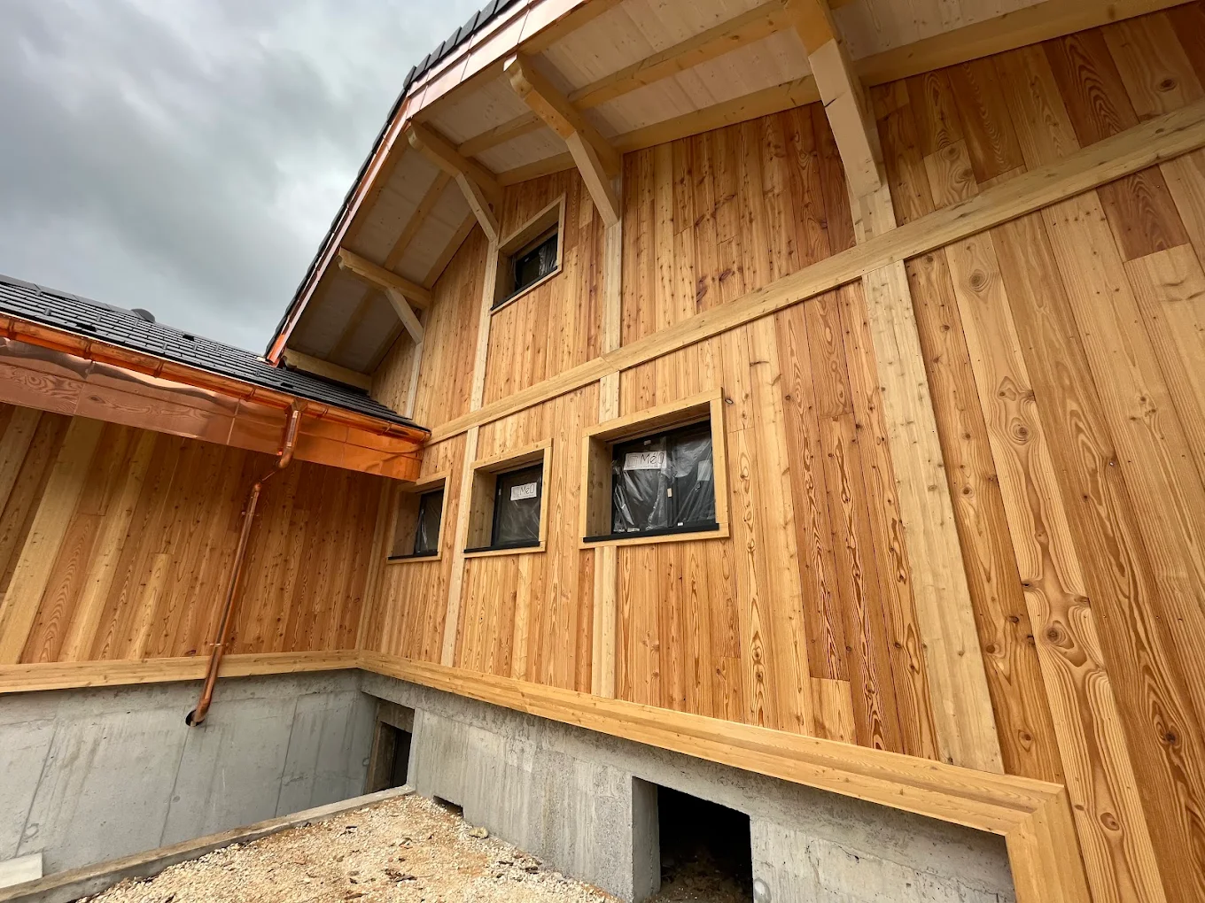 Chalet ossature bois